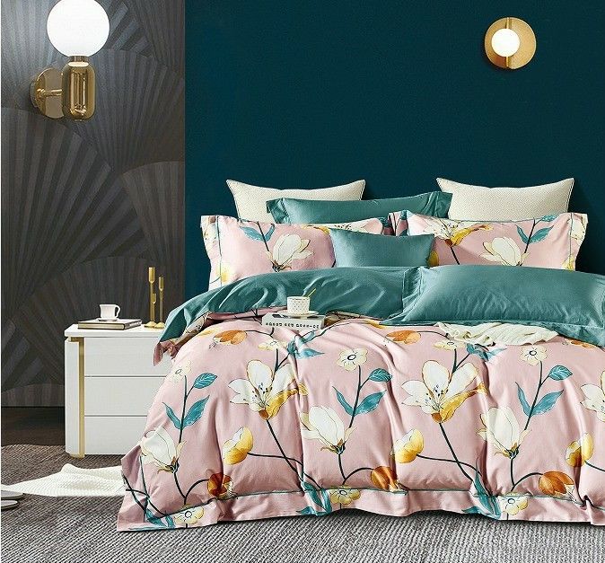 Il lenzuolo di 300 TC ha messo le lenzuola 100% del cotone di Comfortor Morden Colourful