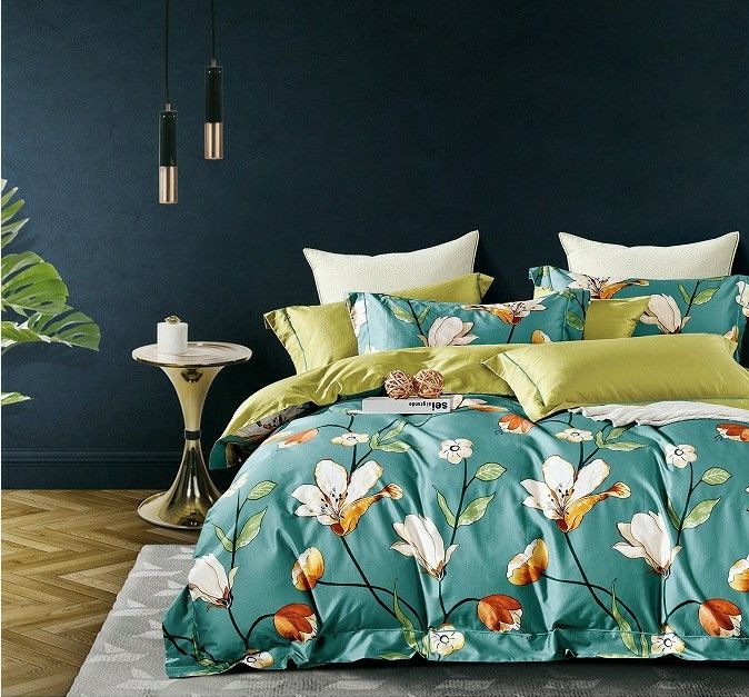 Il lenzuolo di 300 TC ha messo le lenzuola 100% del cotone di Comfortor Morden Colourful
