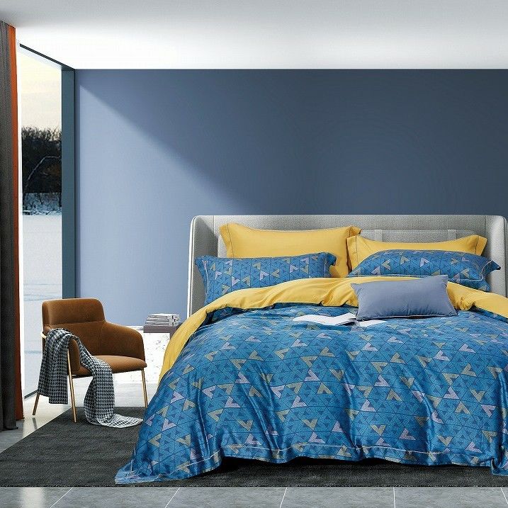 60s Ring Spun Luxury Tencel Bedding mette il lenzuolo 100% della copertura del piumino delle lenzuola di Tencel