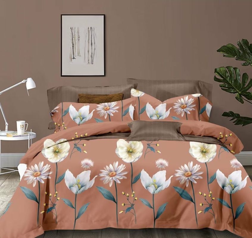 la copertura 100% del piumino di 70-130gsm Microfiber ha fissato la multi stampa a colori
